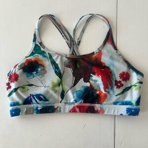 Born Primitive Red and Blue Sports Bra Intimates